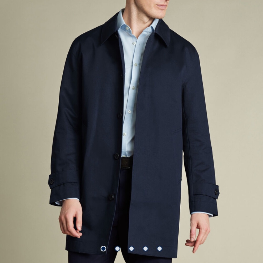 Charles Tyrwhitt Deep Navy Button Jacket Mens 42R